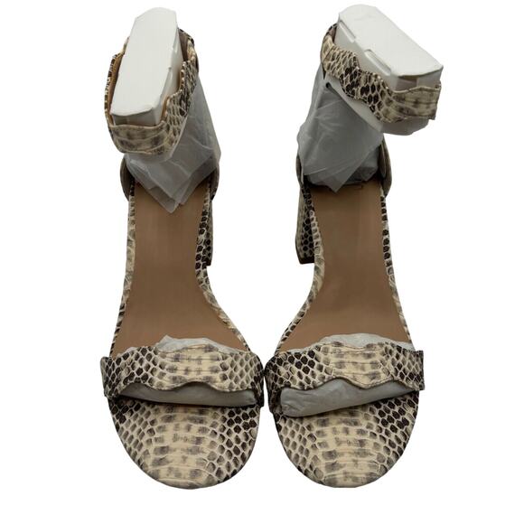 Inc‎ International Concepts Women Hadwin Scallop Snake Sandals Size 7M Open Toe - Picture 2 of 14